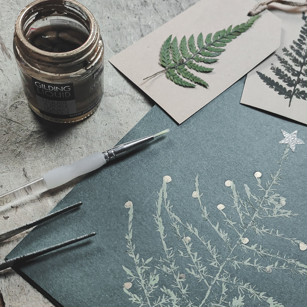 Botanical Christmas Cards Workshop at The Walled Garden